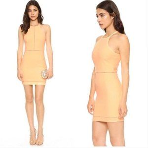 Elizabeth and James Ladder Stitched Cocktail Dress